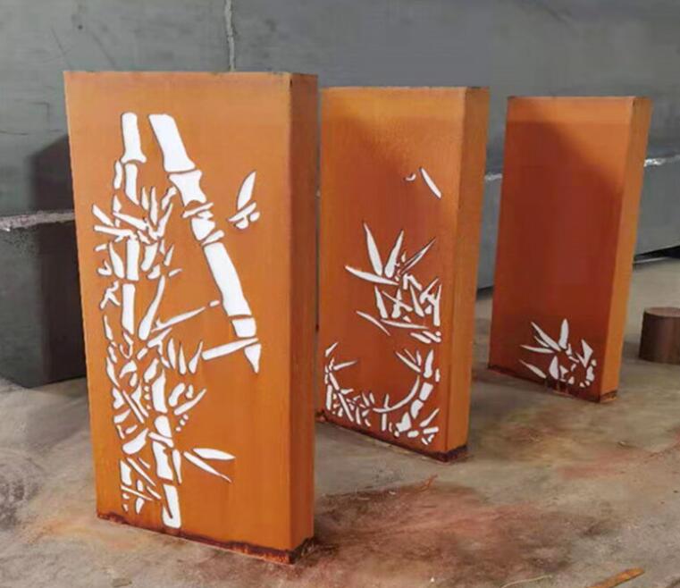 天祝锈钢板灯箱